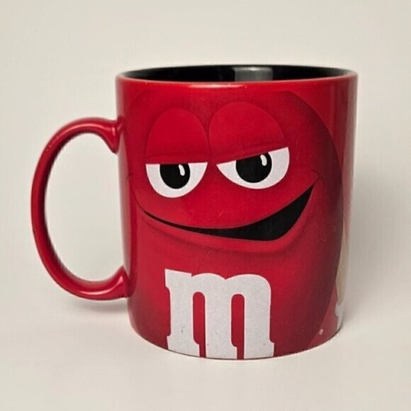 M&M'S Other - M&M’s Red Character Oversized Ceramic Mug – Candy Collectible Cup